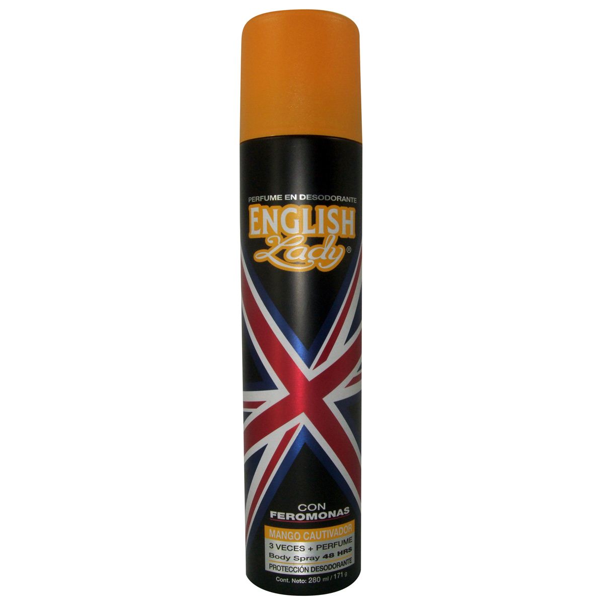 English Lady  Desodorante En Aerosol  Mango Cautivador 280 Ml