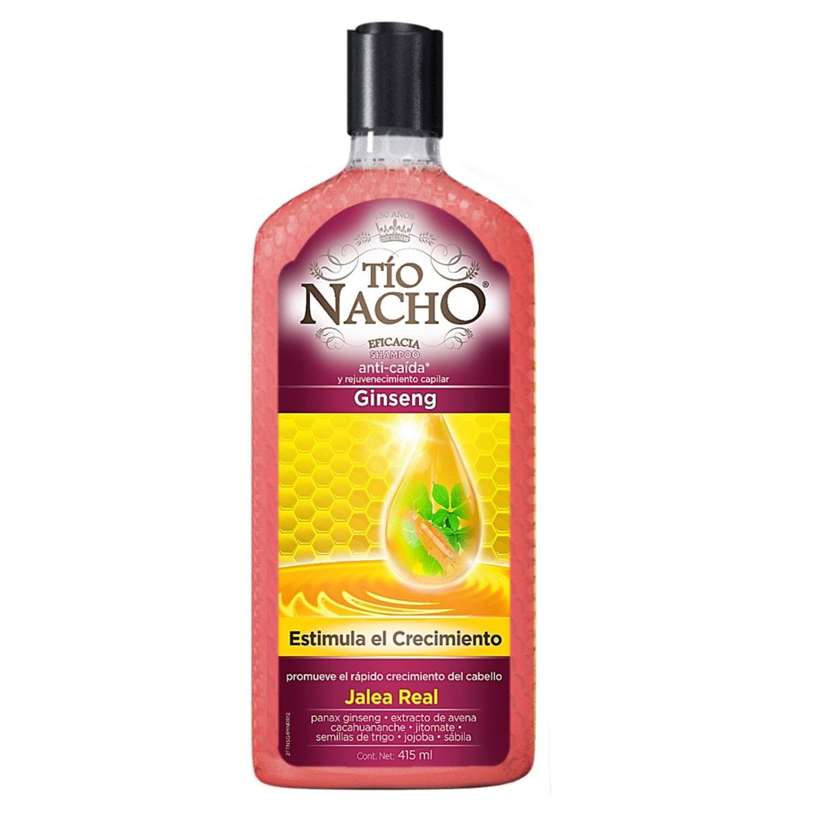 Tio Nacho Shampoo Anti-Caída Ginseng 415 Ml