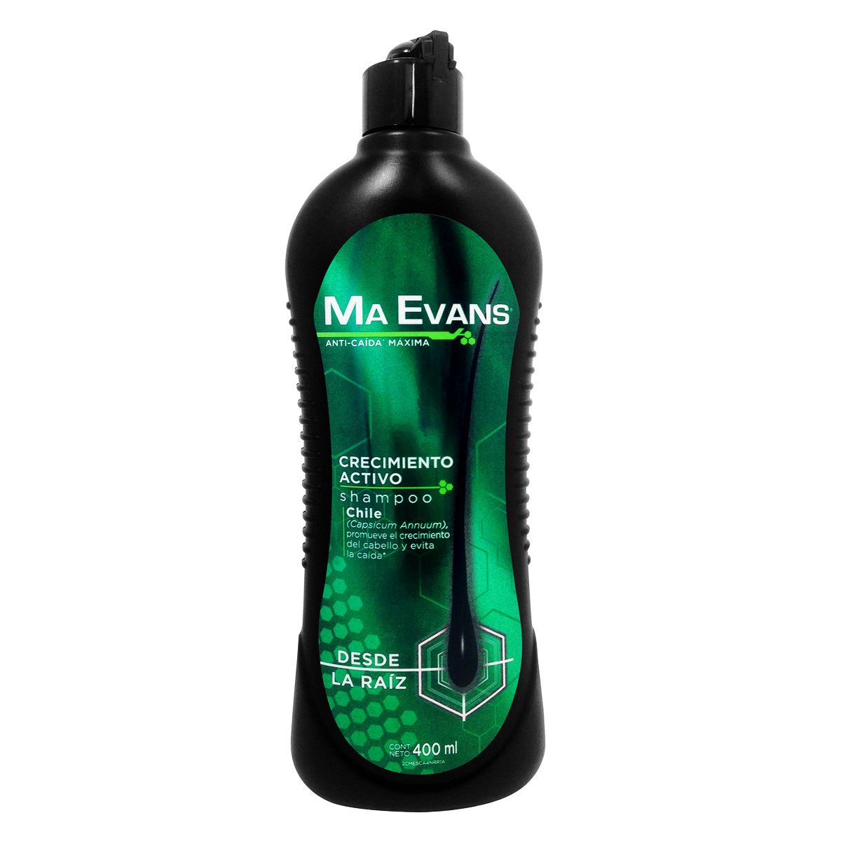 Ma Evans shampoo crecimiento activo 400 ml