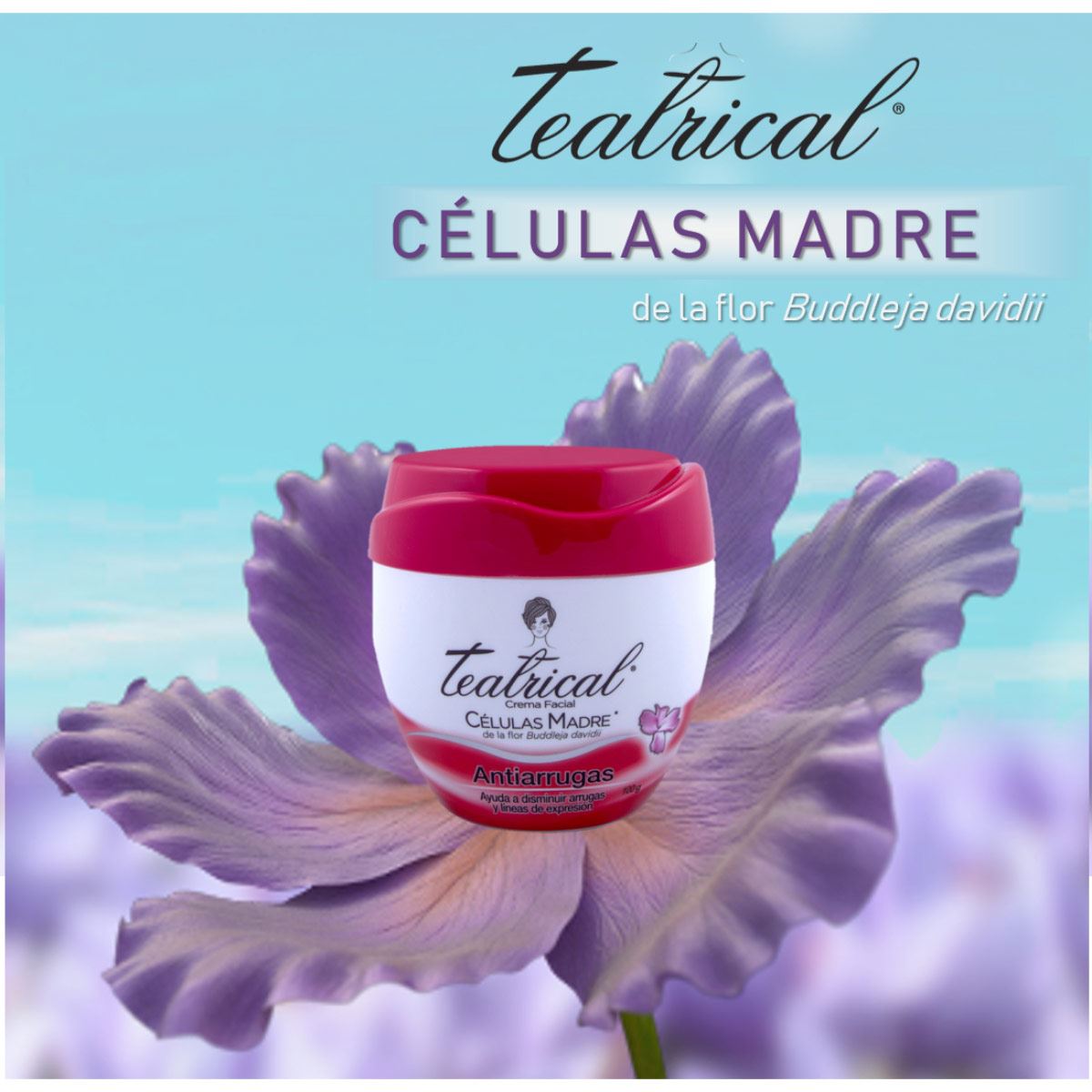 Teatrical Células Madre Antiarrugas 100gr
