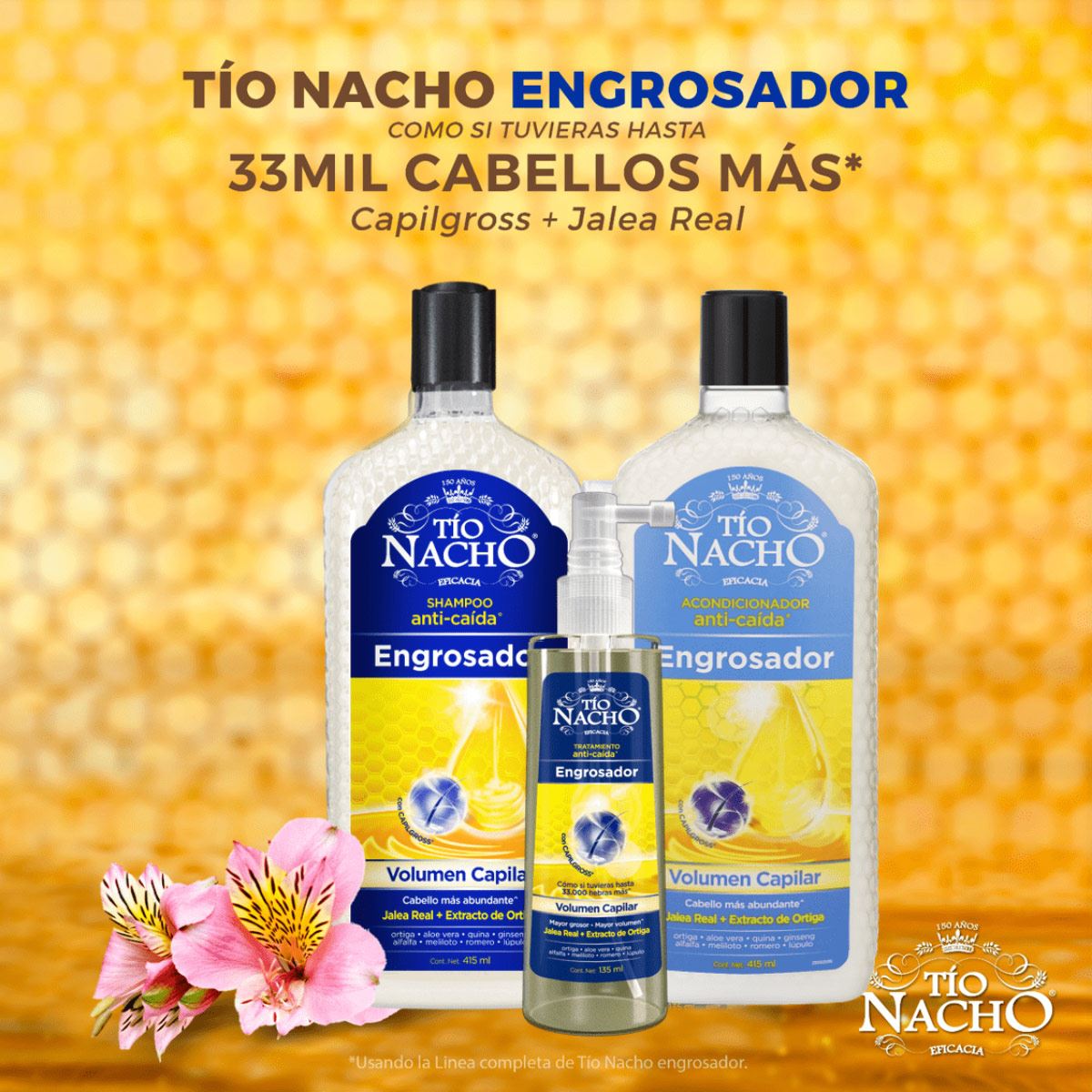 Tío Nacho Engrosador Shampoo 415ml