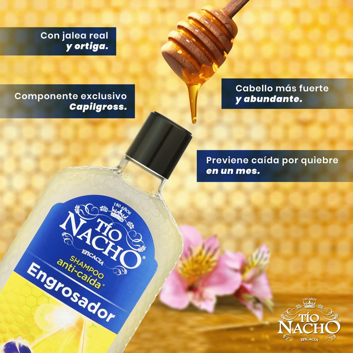 Tío Nacho Engrosador Shampoo 415ml