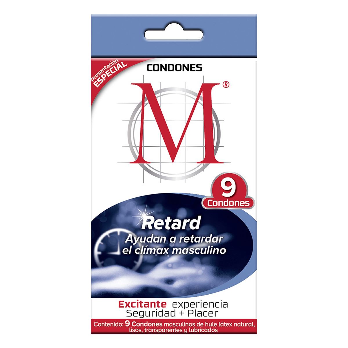 Condones M Retard 9 Piezas