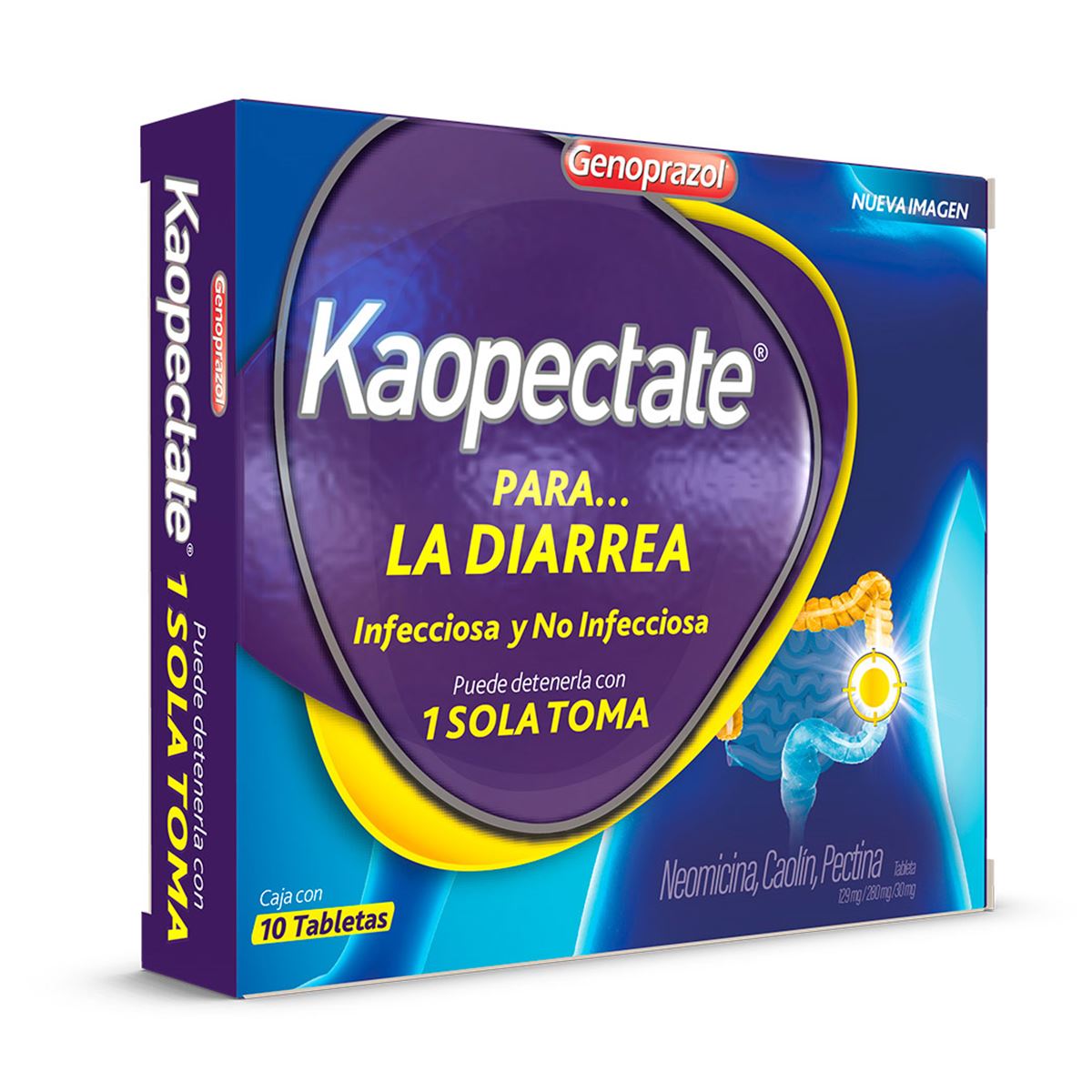 Kaopectate Antidiarreico 10 tabletas