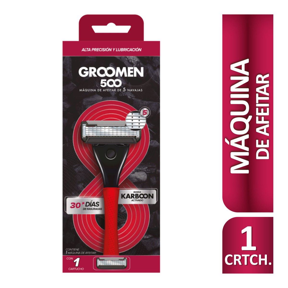 Máquina de afeitar Groomen 500 1mes e24