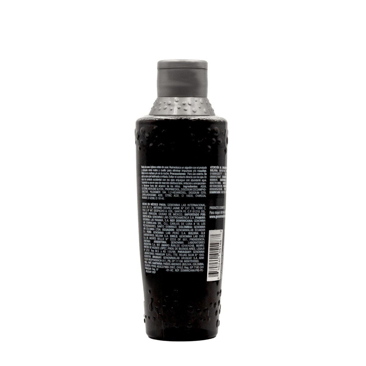 Agua micelar carbón asepxia  200 ml e12