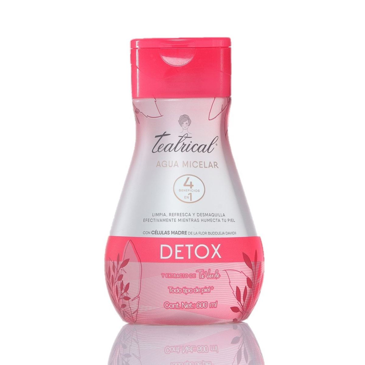 Agua micelar detox teatrical 600 ml e12