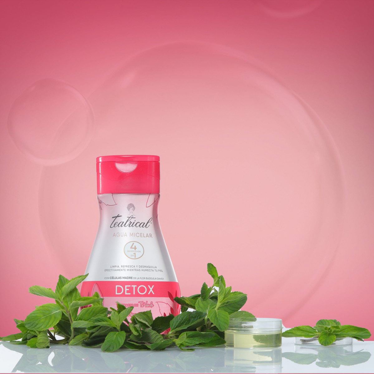 Agua micelar detox teatrical 600 ml e12