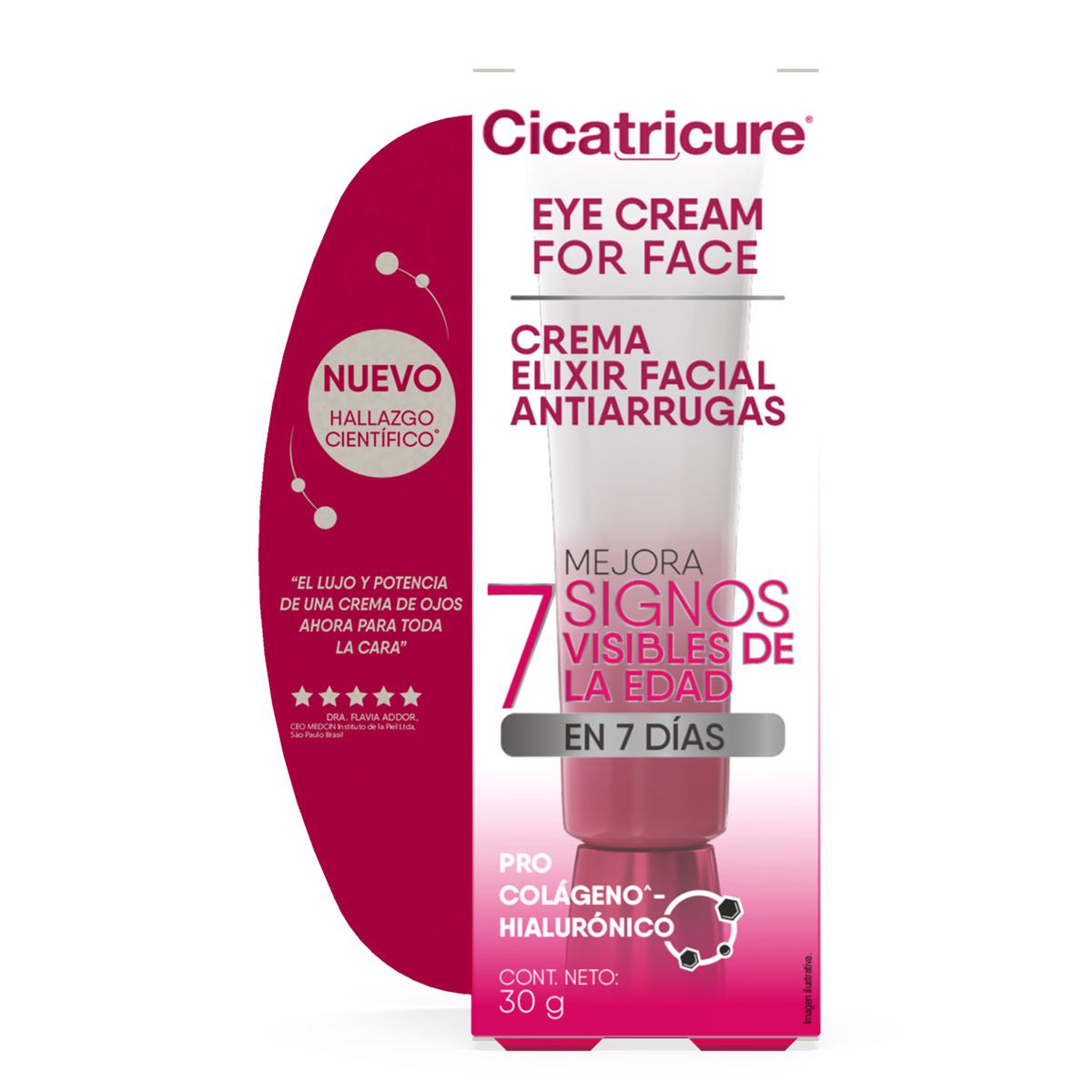 Crema facial anti-arrugas 30g E12 Cicatricure