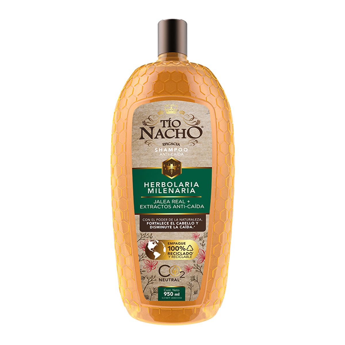 Shampoo Tío Nacho anti-caída herbolaria mexicana 415 ml