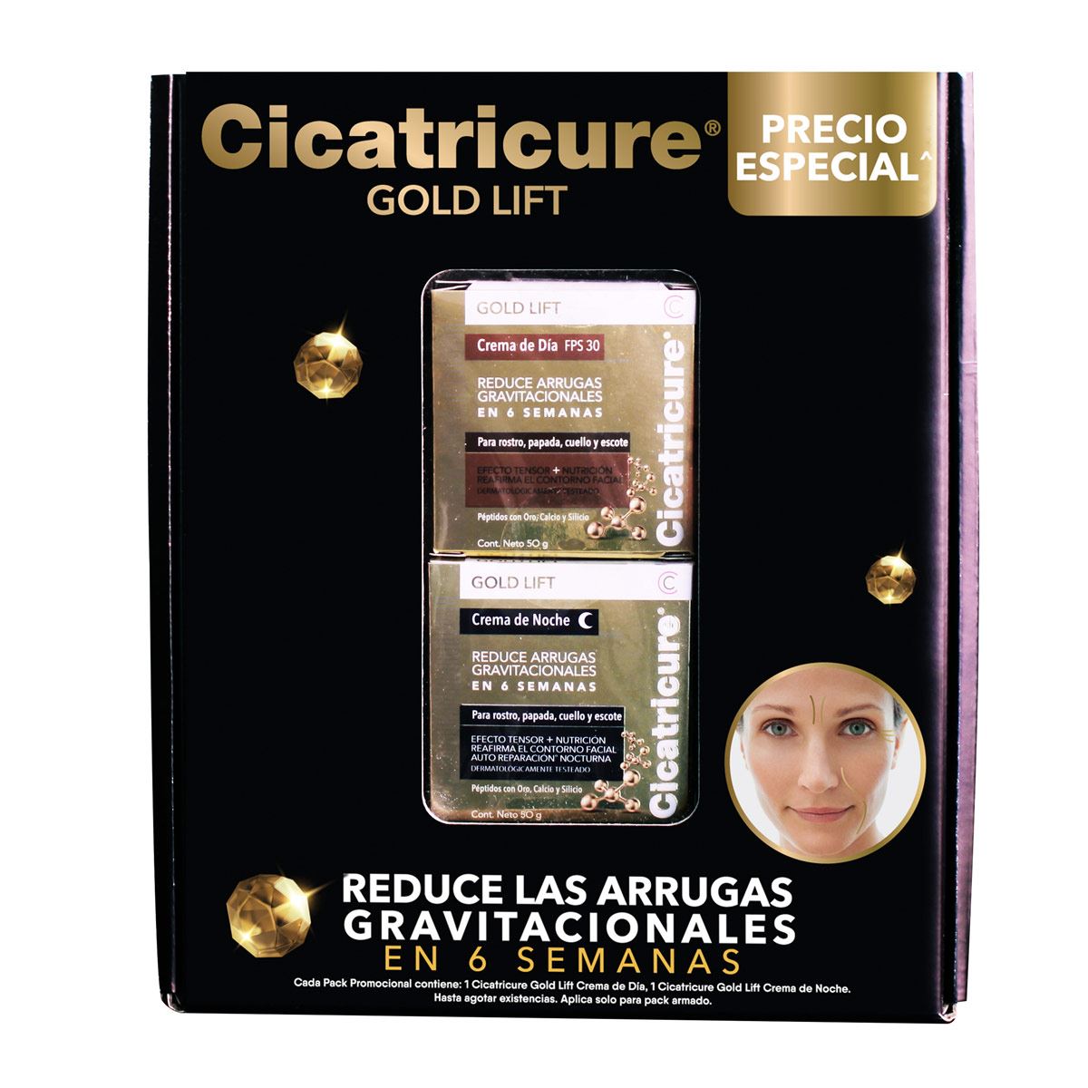 Pack gold día + gold noche Cicatricure