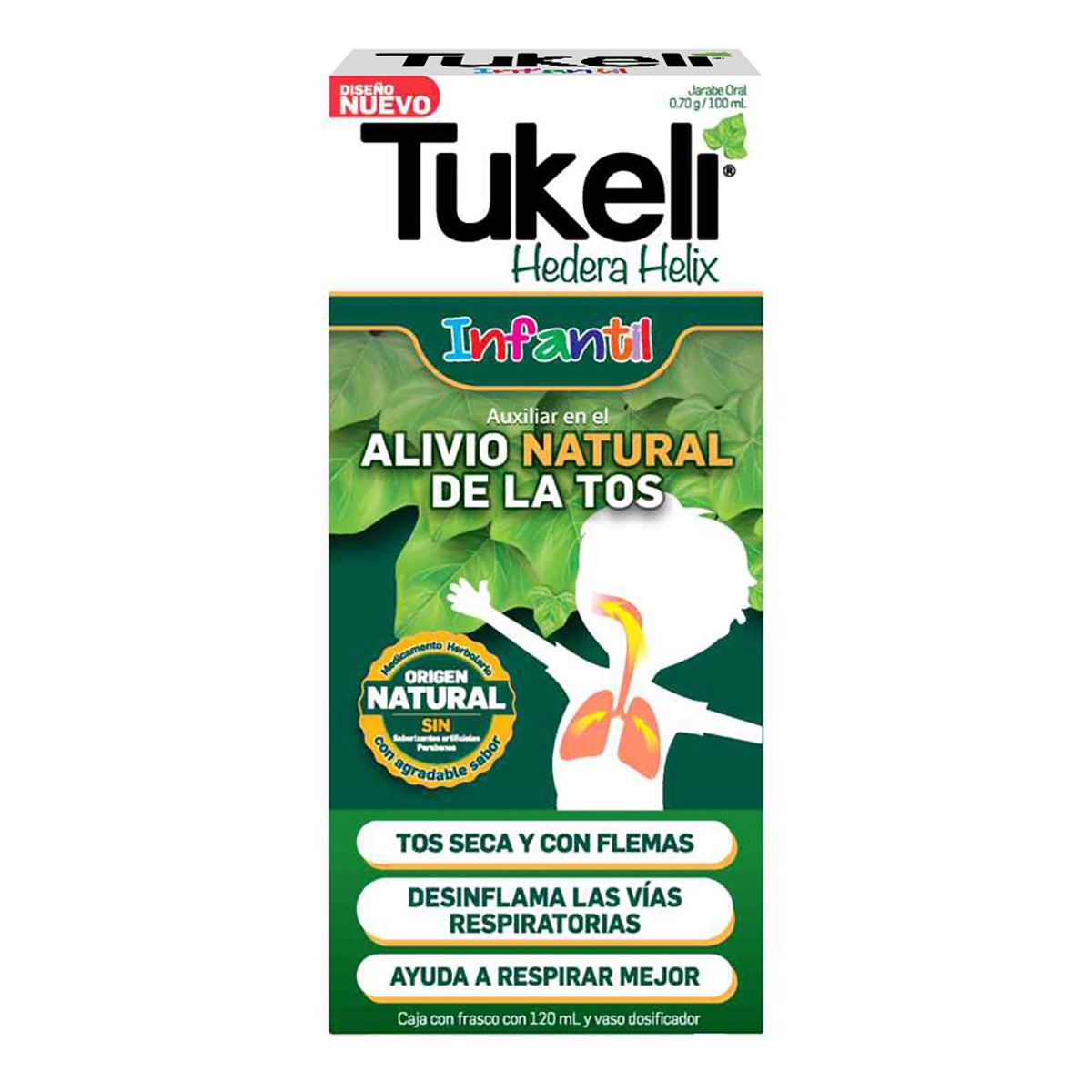 Tukeli Jarabe Infantil 120 ml/24