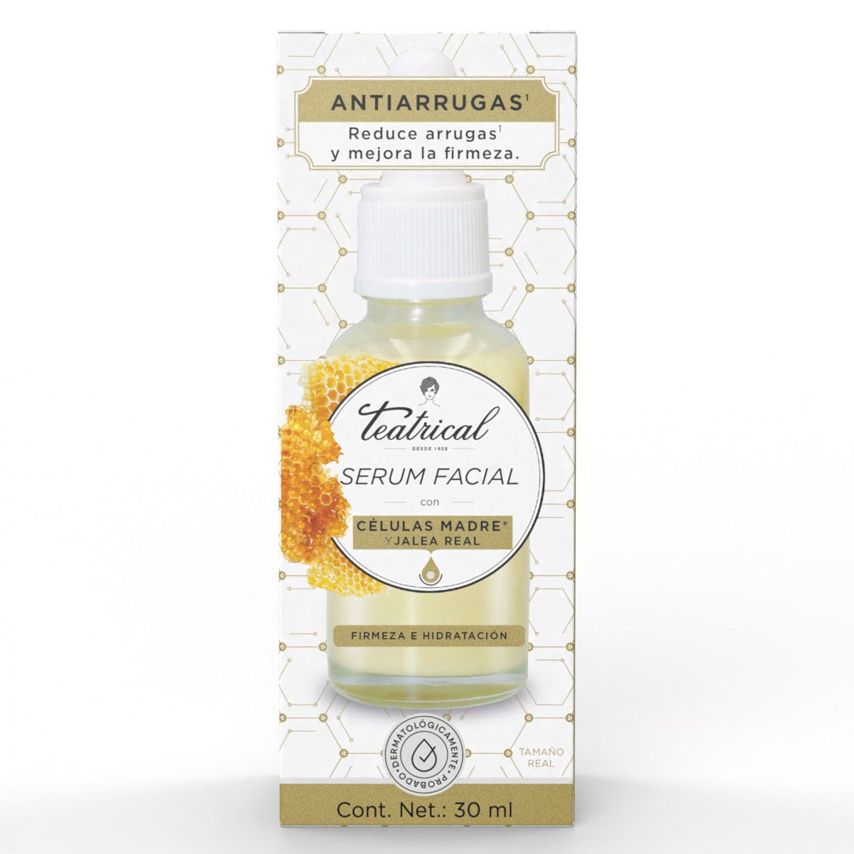 Teatrical serum facial células madre y jalea real 30ml