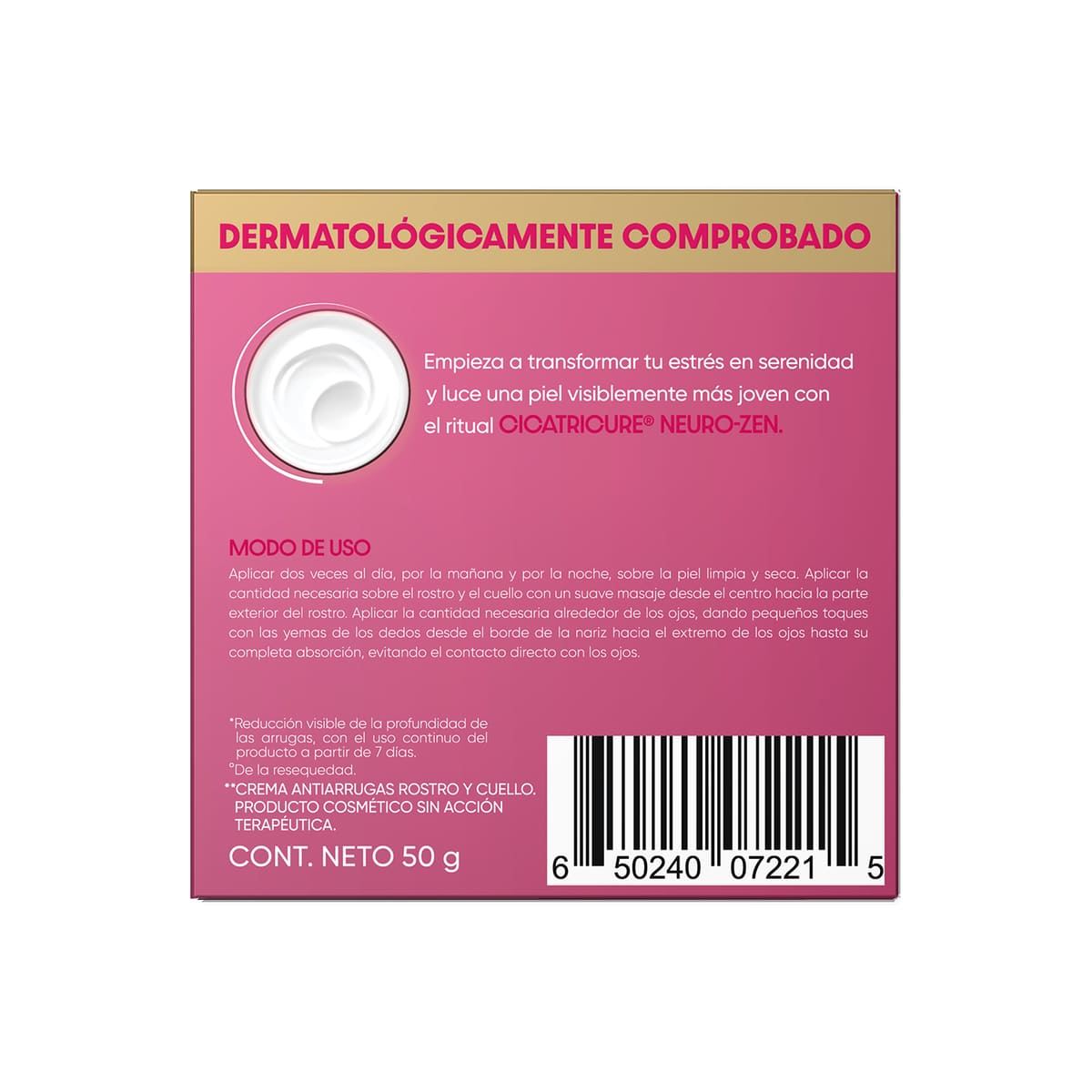 Crema Neuro-Zen 50gr Cicatricure