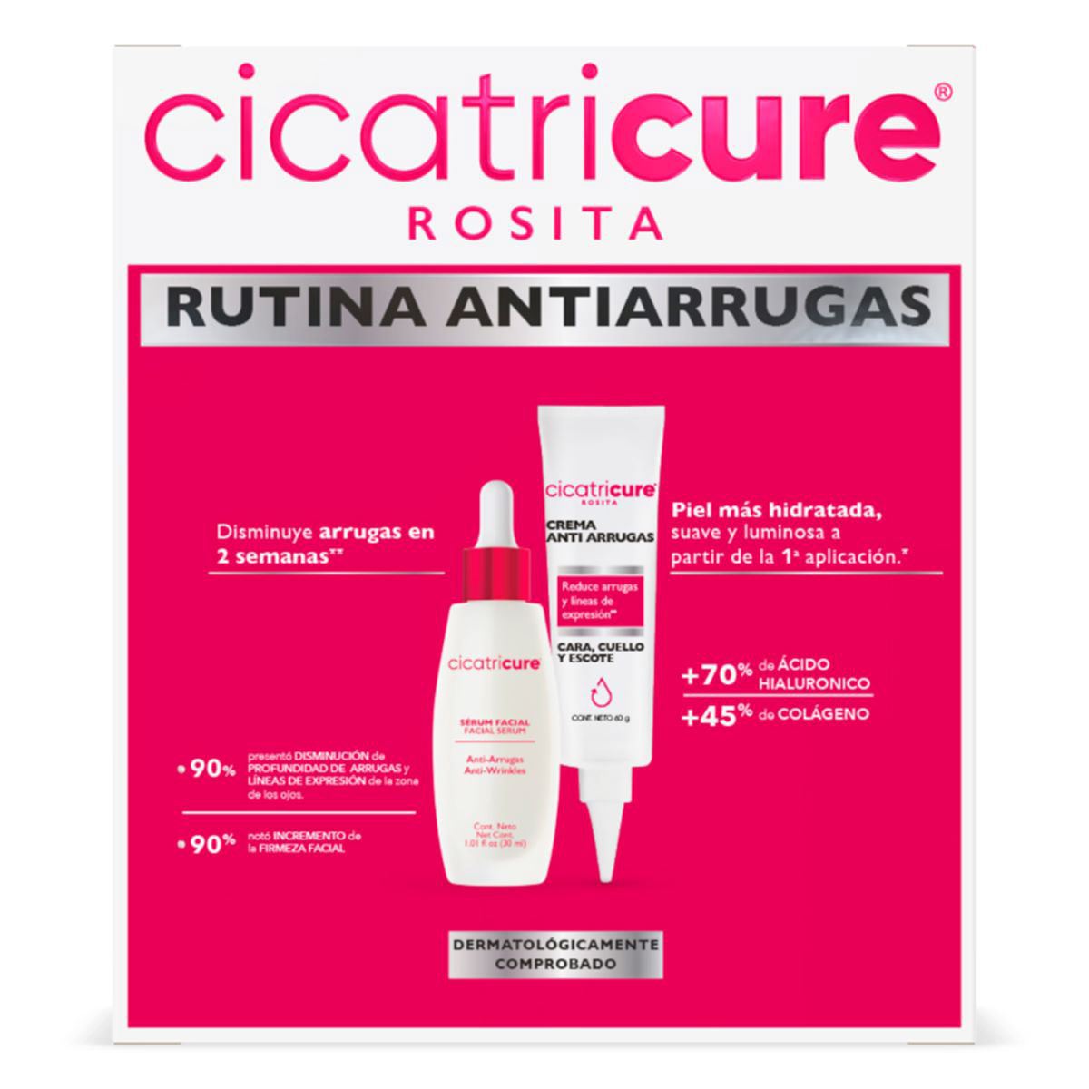 Pack Cicatirure Serum Antiarrugas + Crema Rosita 30g