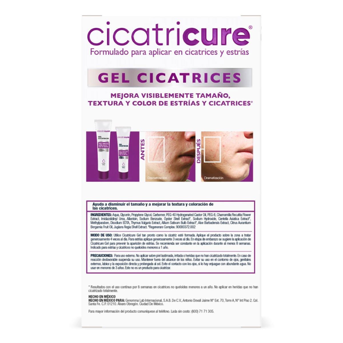 Pack Cicatirure 2pzs cicatricure gel 60g + gel 30g