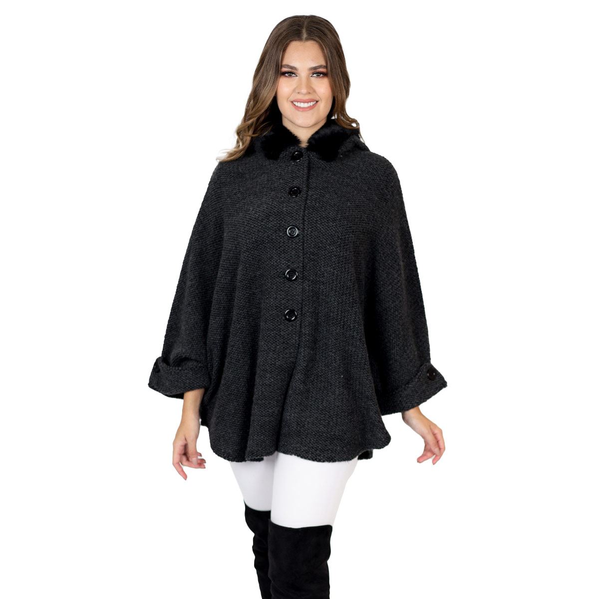 Abrigo capón – negro