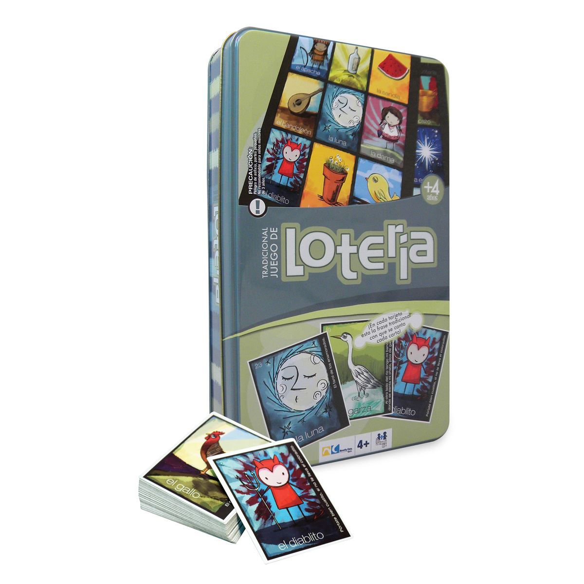 Lotería Estuche Metálico D-001