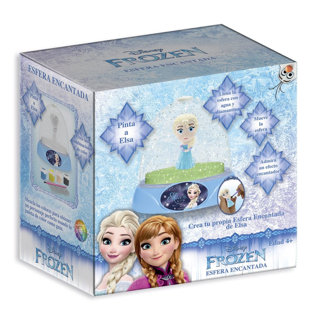 Esfera Encantada Frozen&#44; Caja Cart&#243;n
