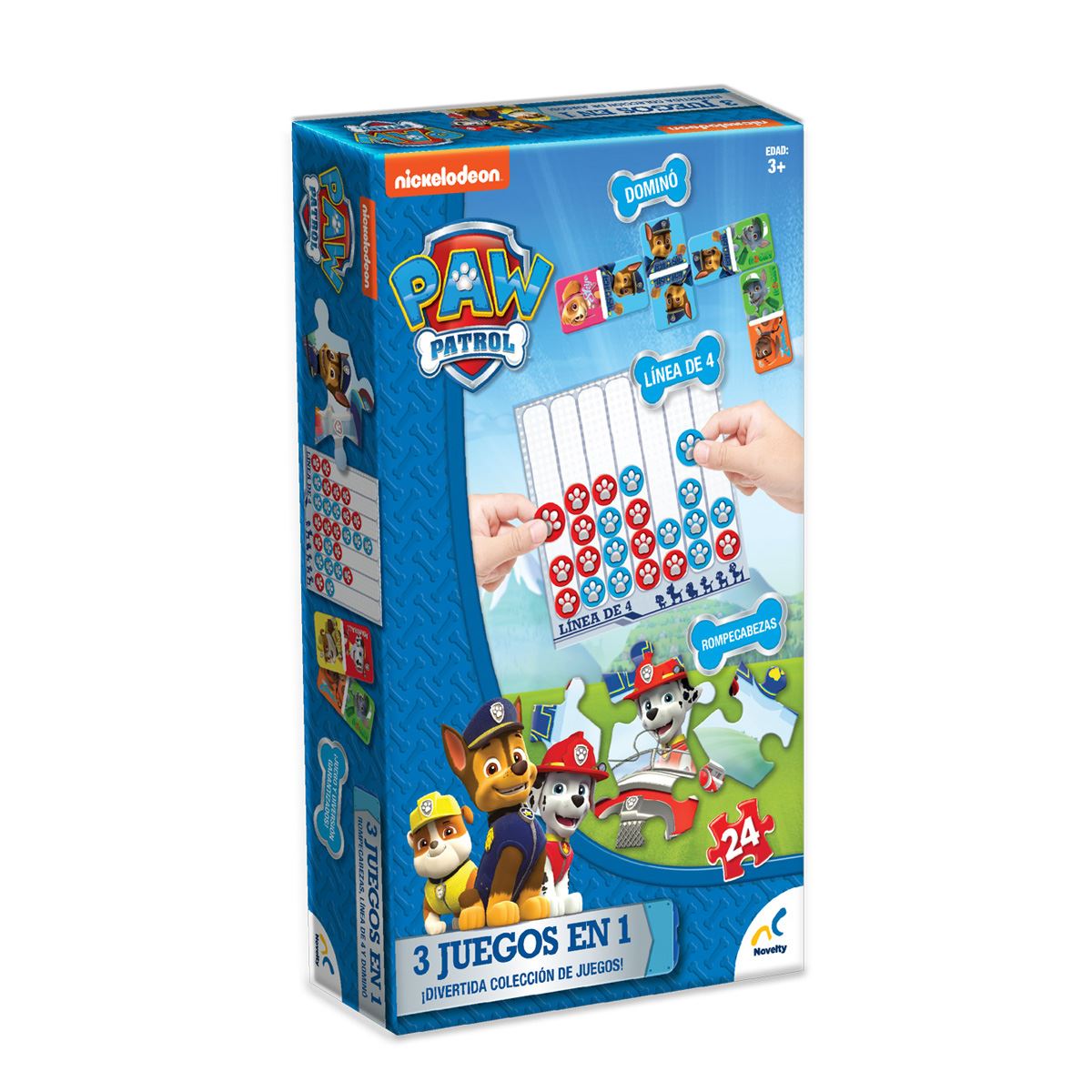 Set 3 Juegos en 1 Paw Patrol