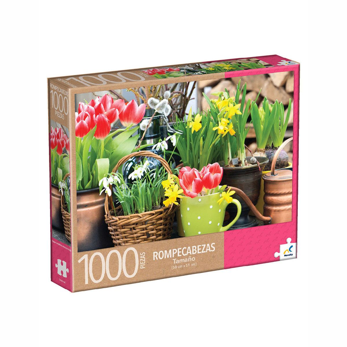 Novelty rompecabezas 1000 piezas maceta