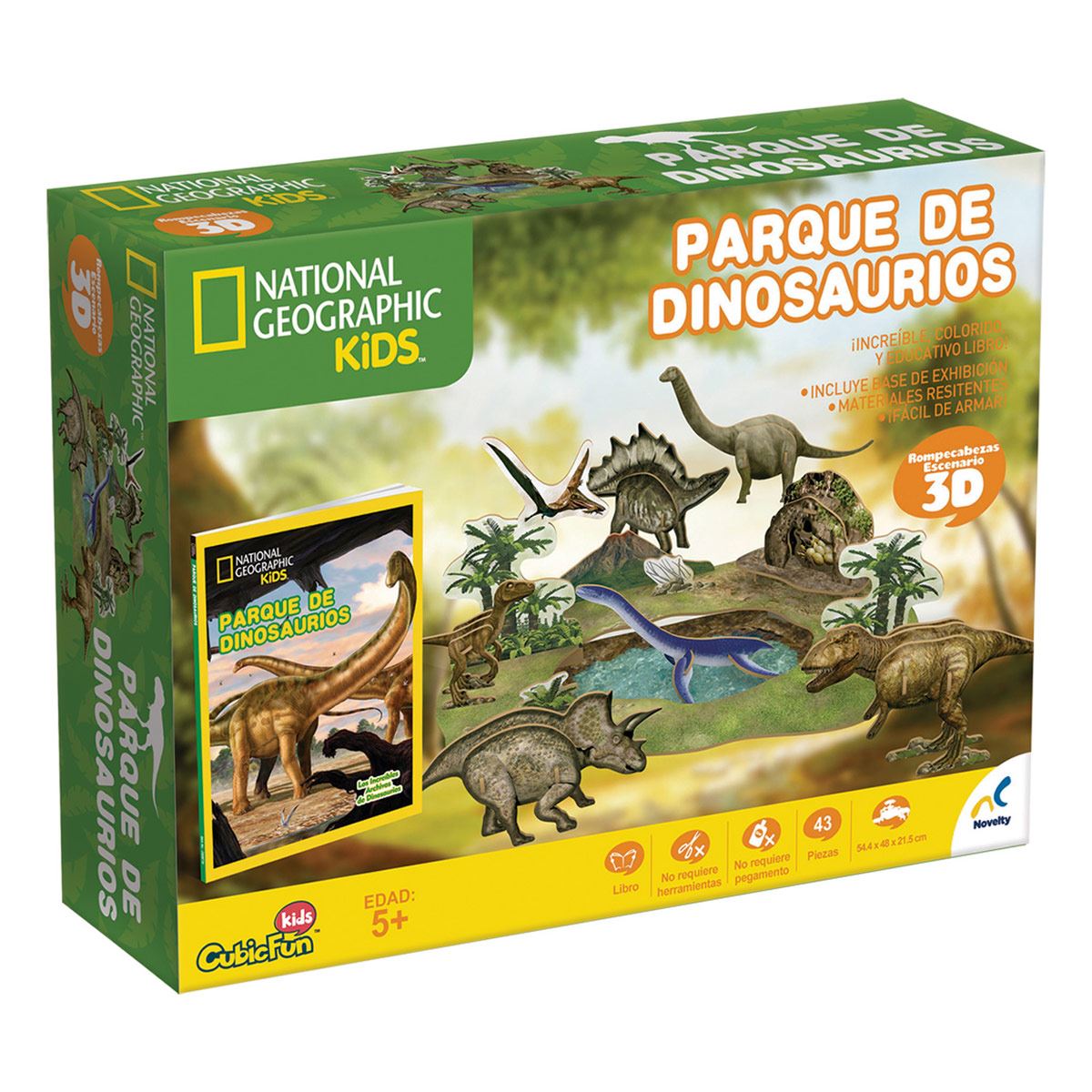 RC 3D Nat Geo kids dinosaurios