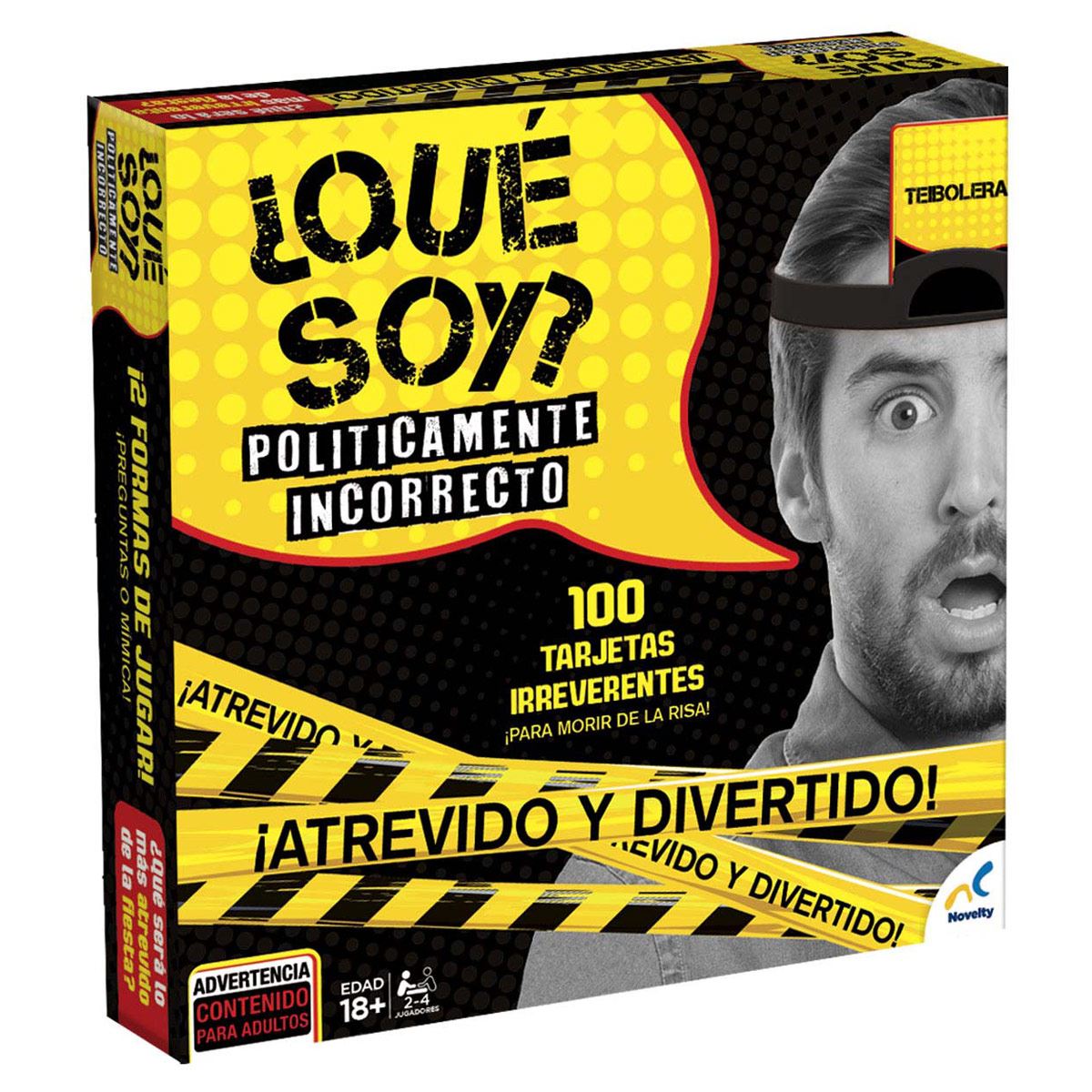 Juego De Mesa ¿qué Soy? Políticamente Incorrecto Novelity
