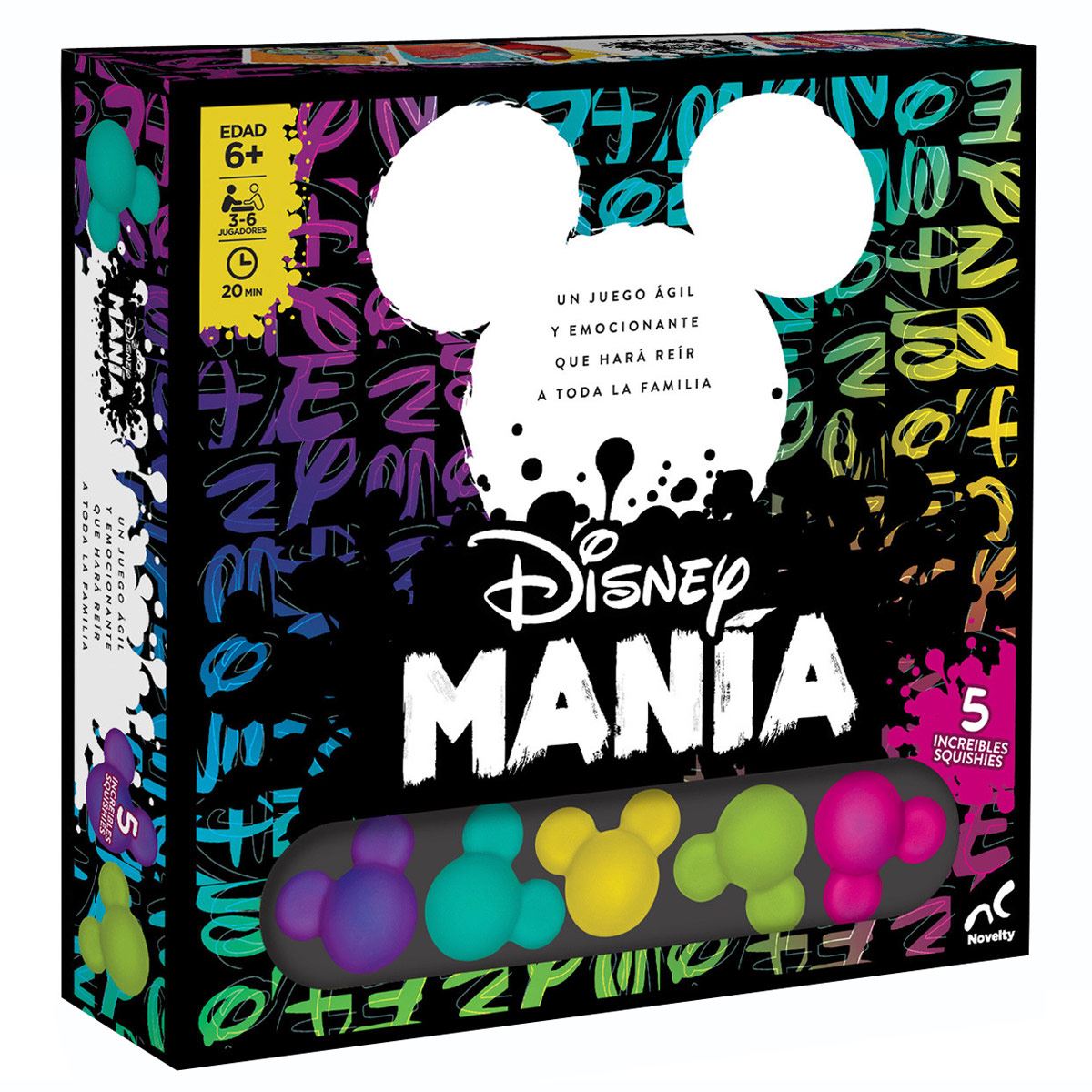 Juego de Mesa Juego de Desafío Disney Novelty