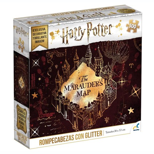 Rompecabezas Glitter 500 Piezas Harry Potter Novelty