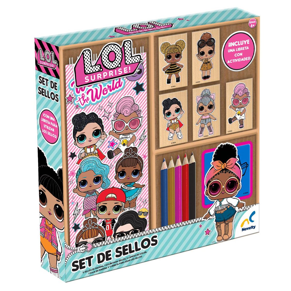 Juego de Mesa Set De Sellos L.O.L