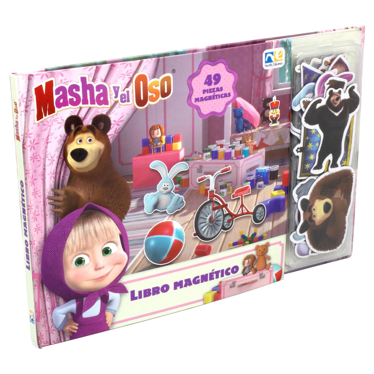 Libro magnético Masha y el oso