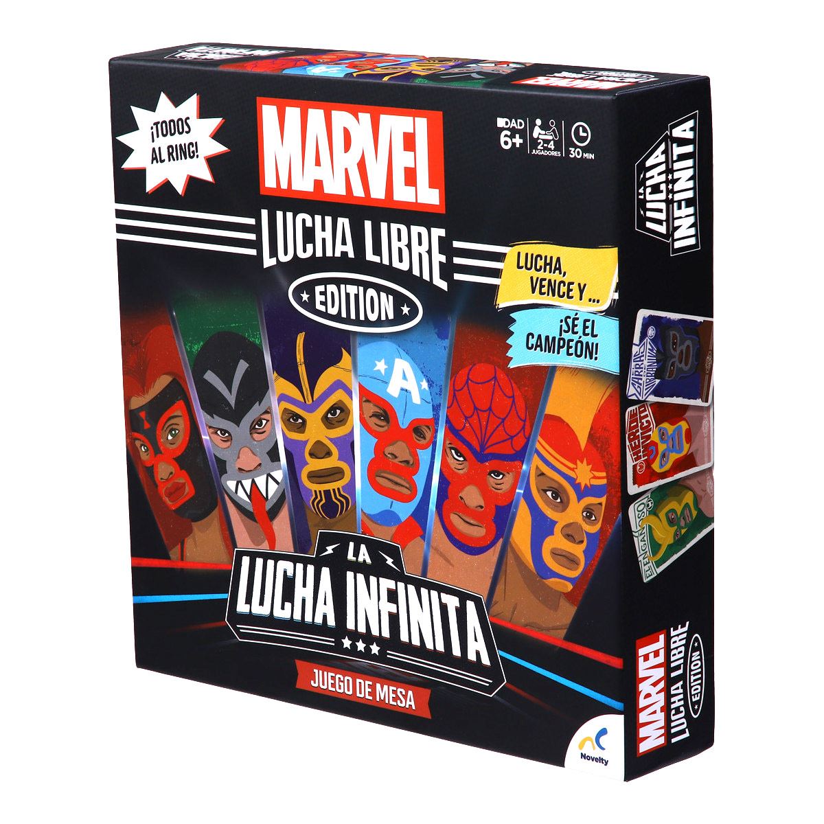 Marvel Lucha Libre Lucha Infinita Juego De Mesa