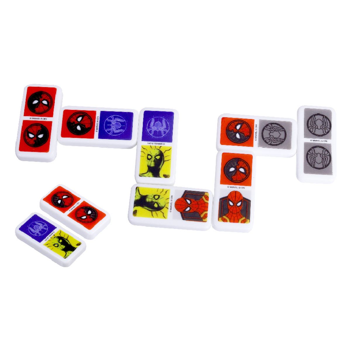 Dominó Mediano Spider-Man 28 Fichas Caja de Cartón