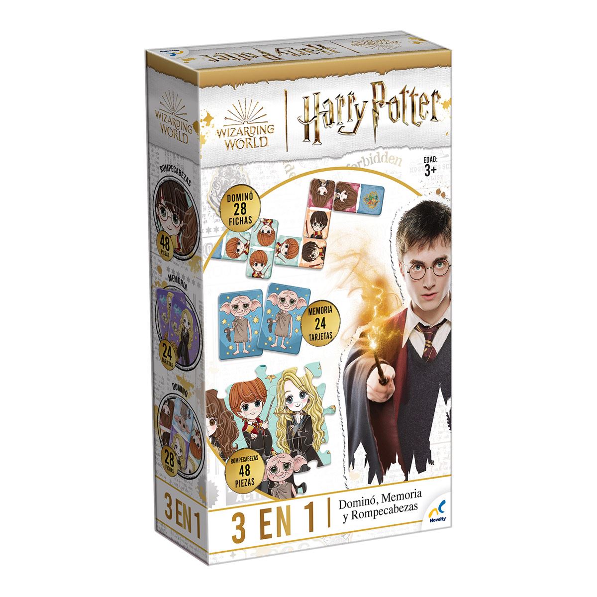 Set de juegos 3 en 1 de Harry potter