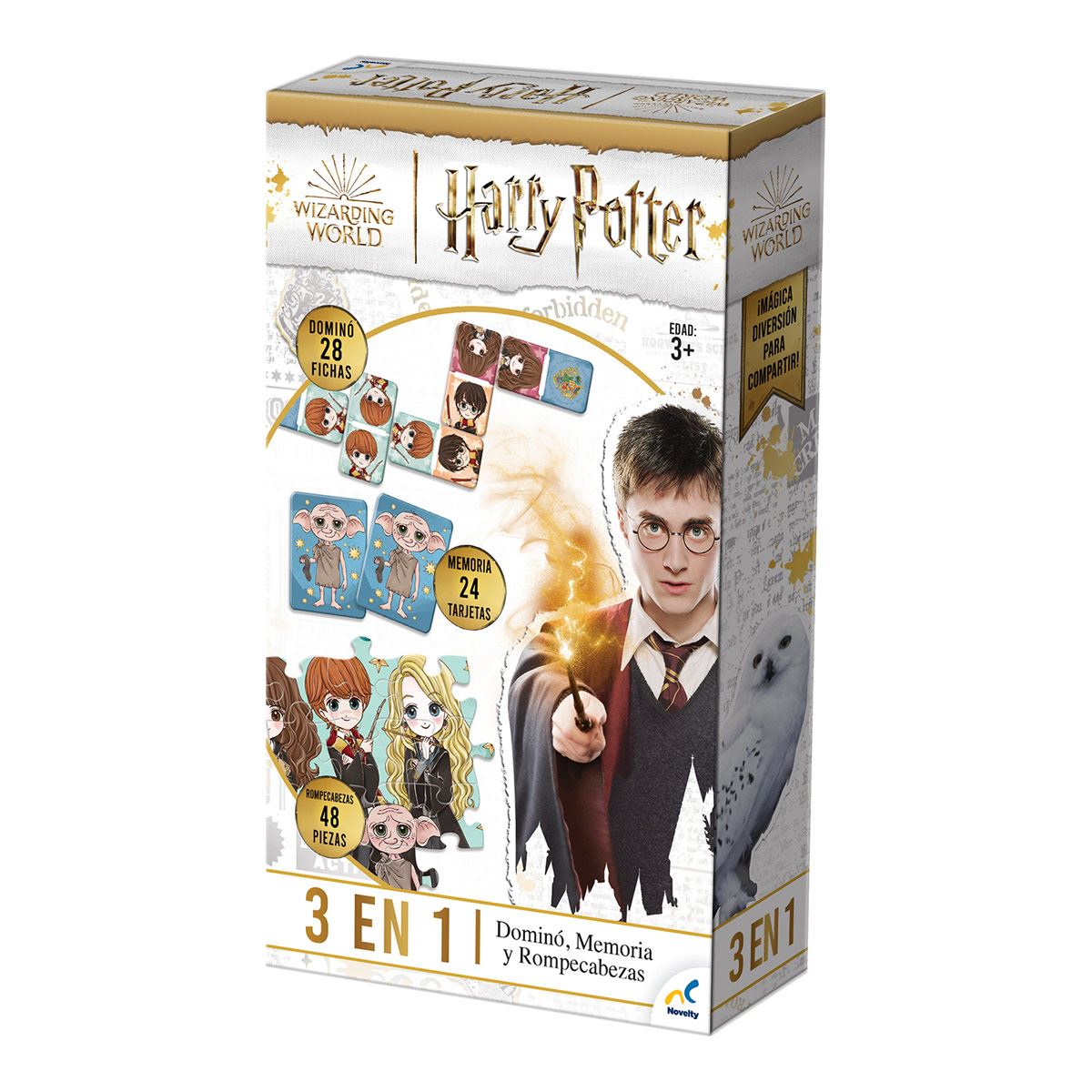 Set de juegos 3 en 1 de Harry potter