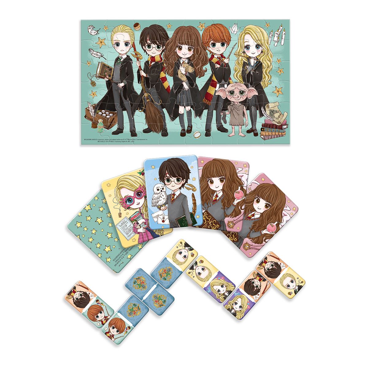 Set de juegos 3 en 1 de Harry potter
