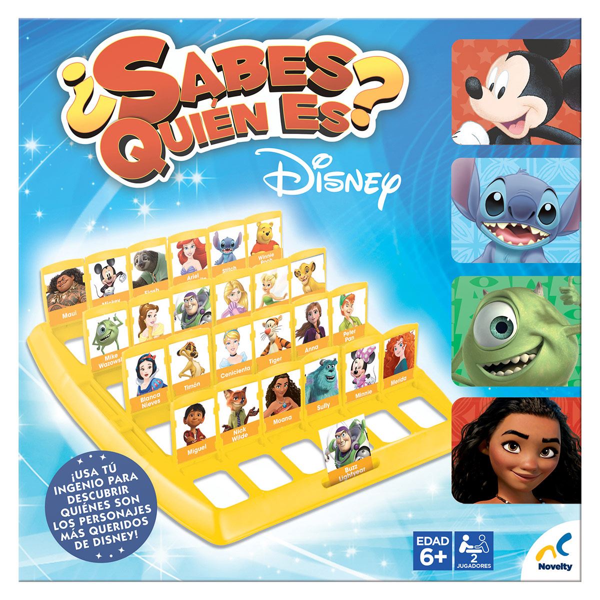 Juego de mesa infantil de Disney ¿Sabes quién es?