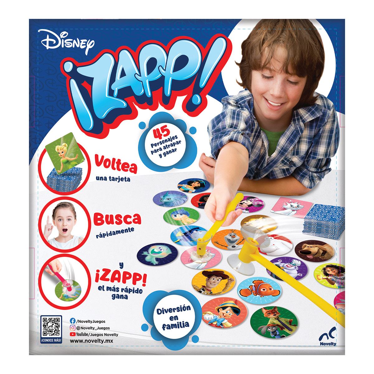 Juego de mesa infantil de Disney zapp disney Novelty