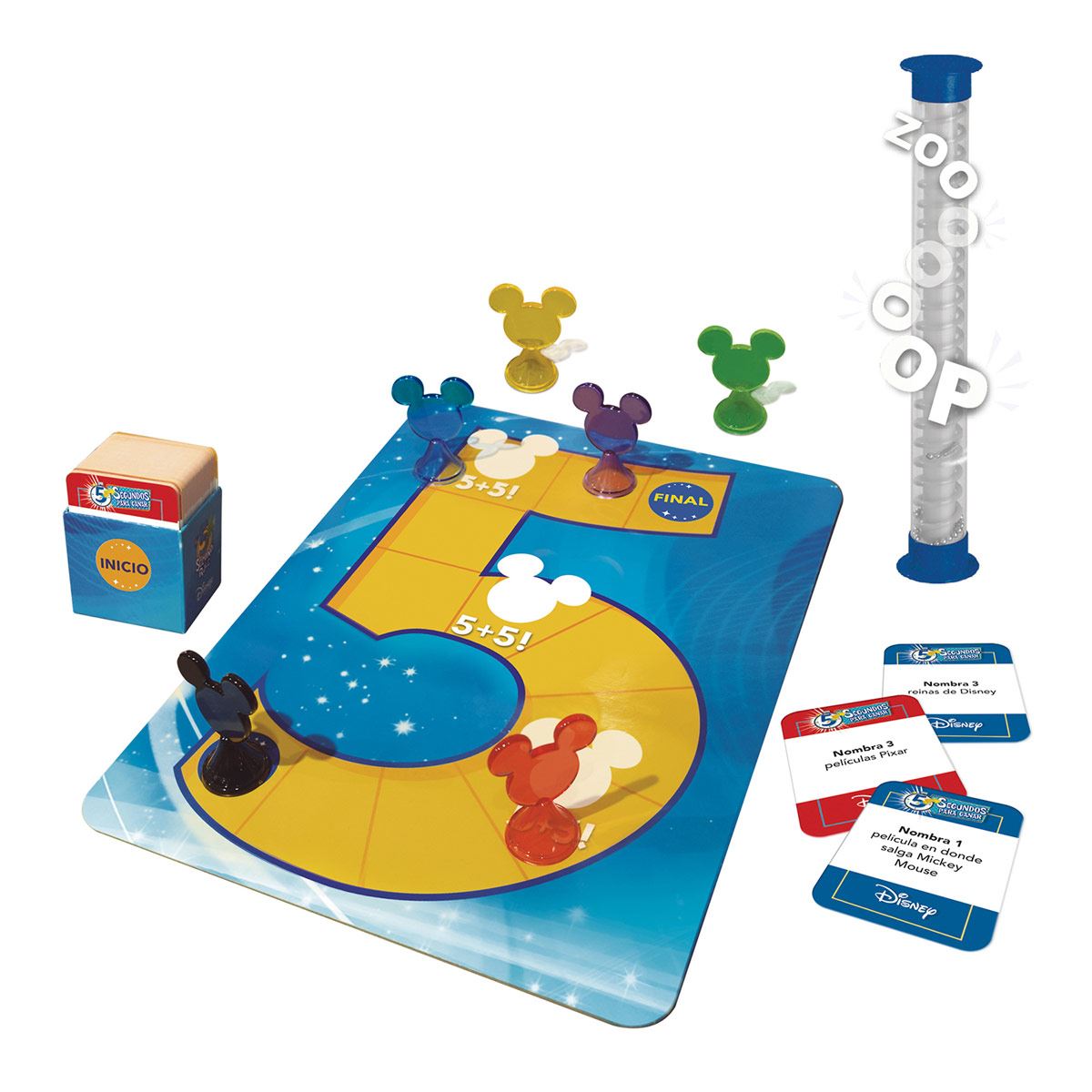 Juego de mesa en familia 5 segundos para ganar Disney Novelty