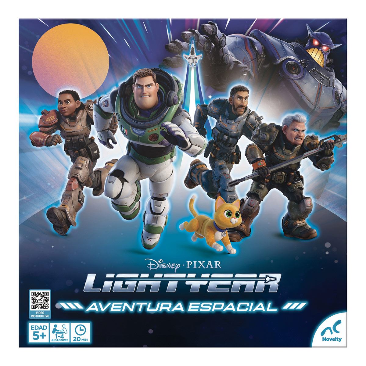Juego de mesa infantil La aventura espacial de lightyear Novelty