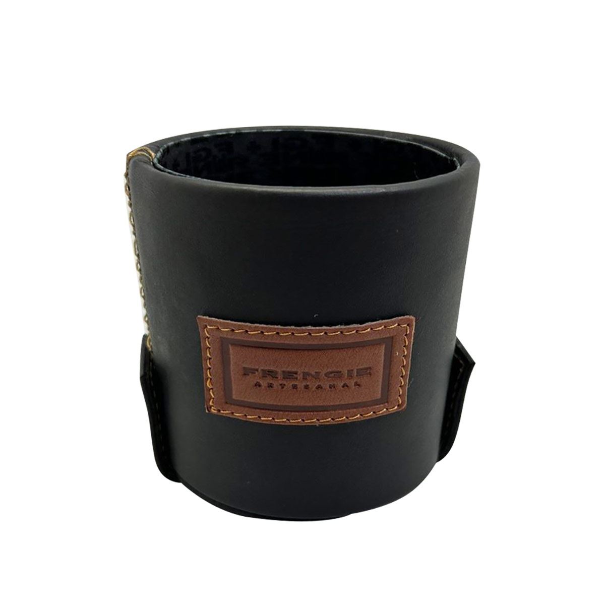 Cubilete FRENGIE con portadados en piel