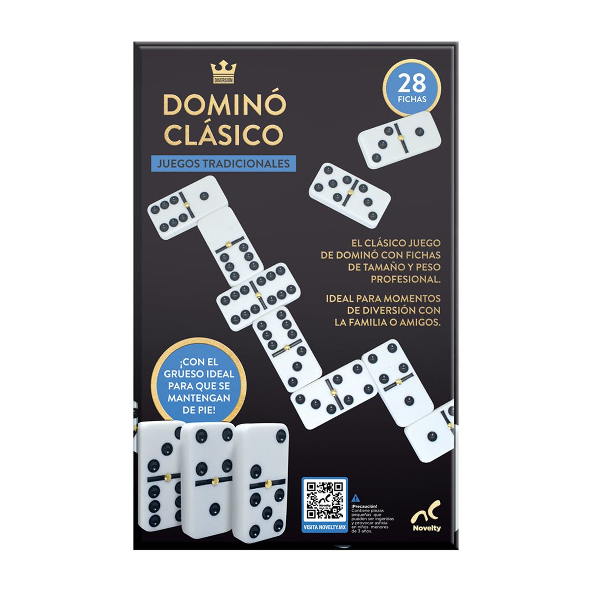 Dominó Clásico Doble 6 Foil