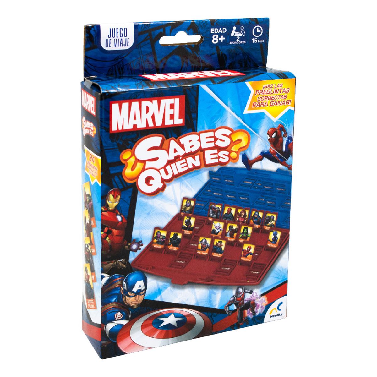 ¿Sabes Quien Es? Marvel Juego De Viaje