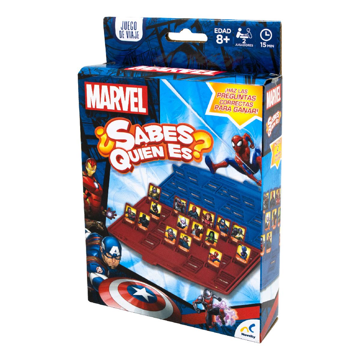 ¿Sabes Quien Es? Marvel Juego De Viaje