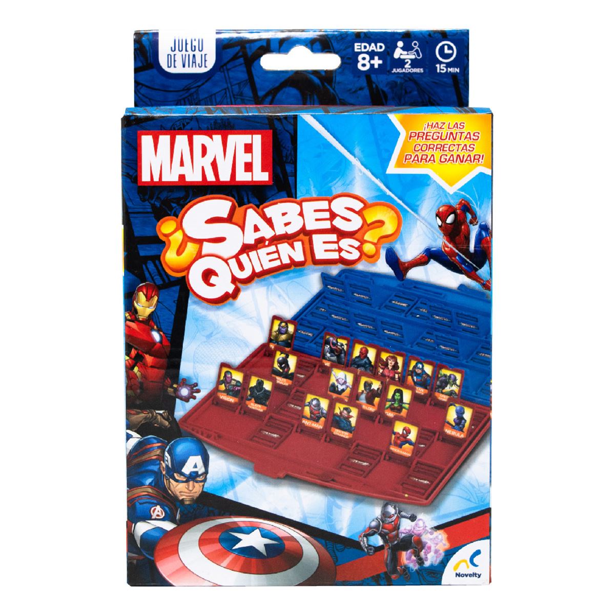 ¿Sabes Quien Es? Marvel Juego De Viaje