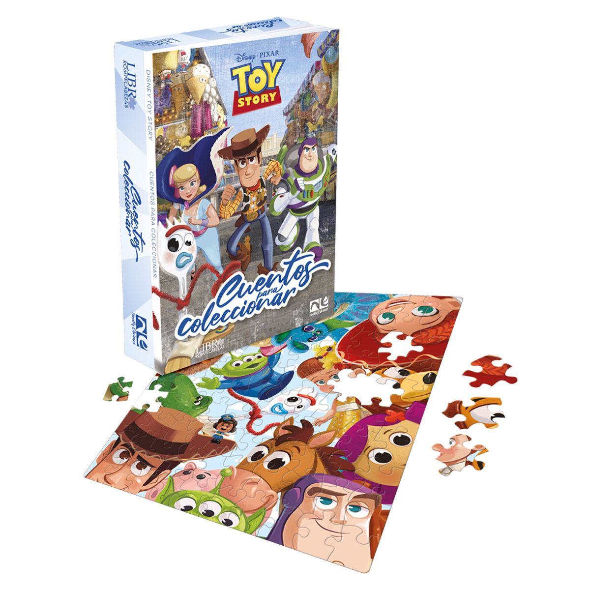 Libro Rompecabezas, Cuentos para coleccionar Toy Story