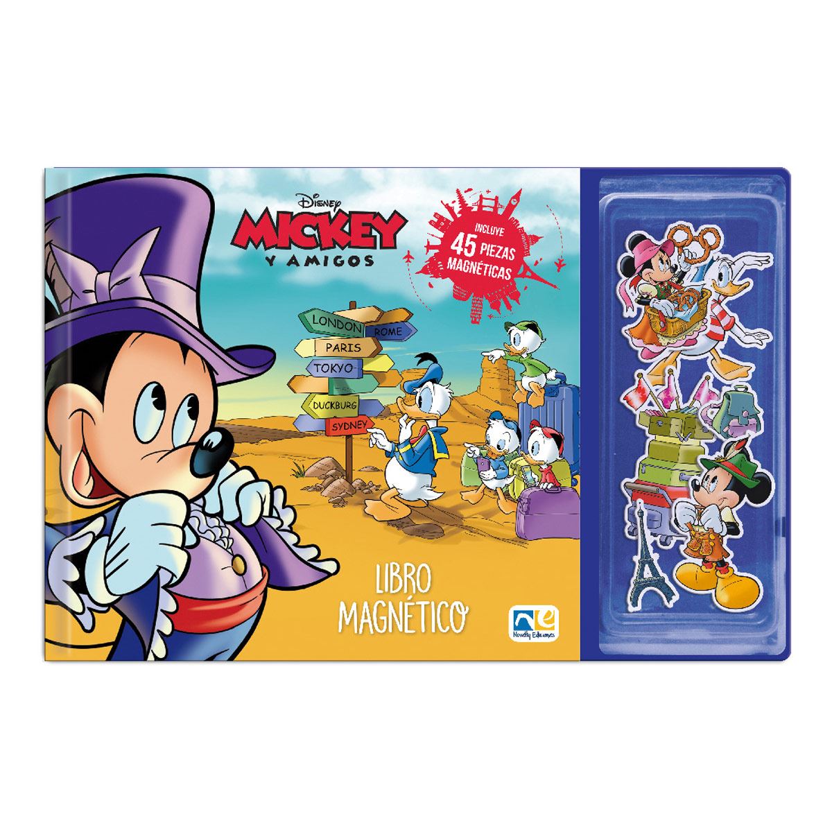 Libro Magnético Mickey y Sus Amigos