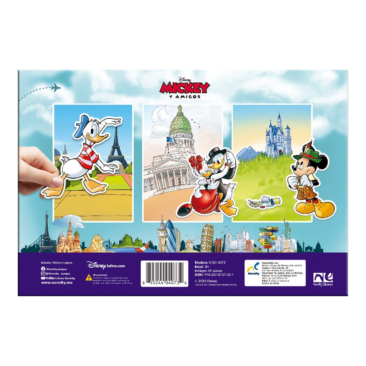 Libro Magnético Mickey y Sus Amigos