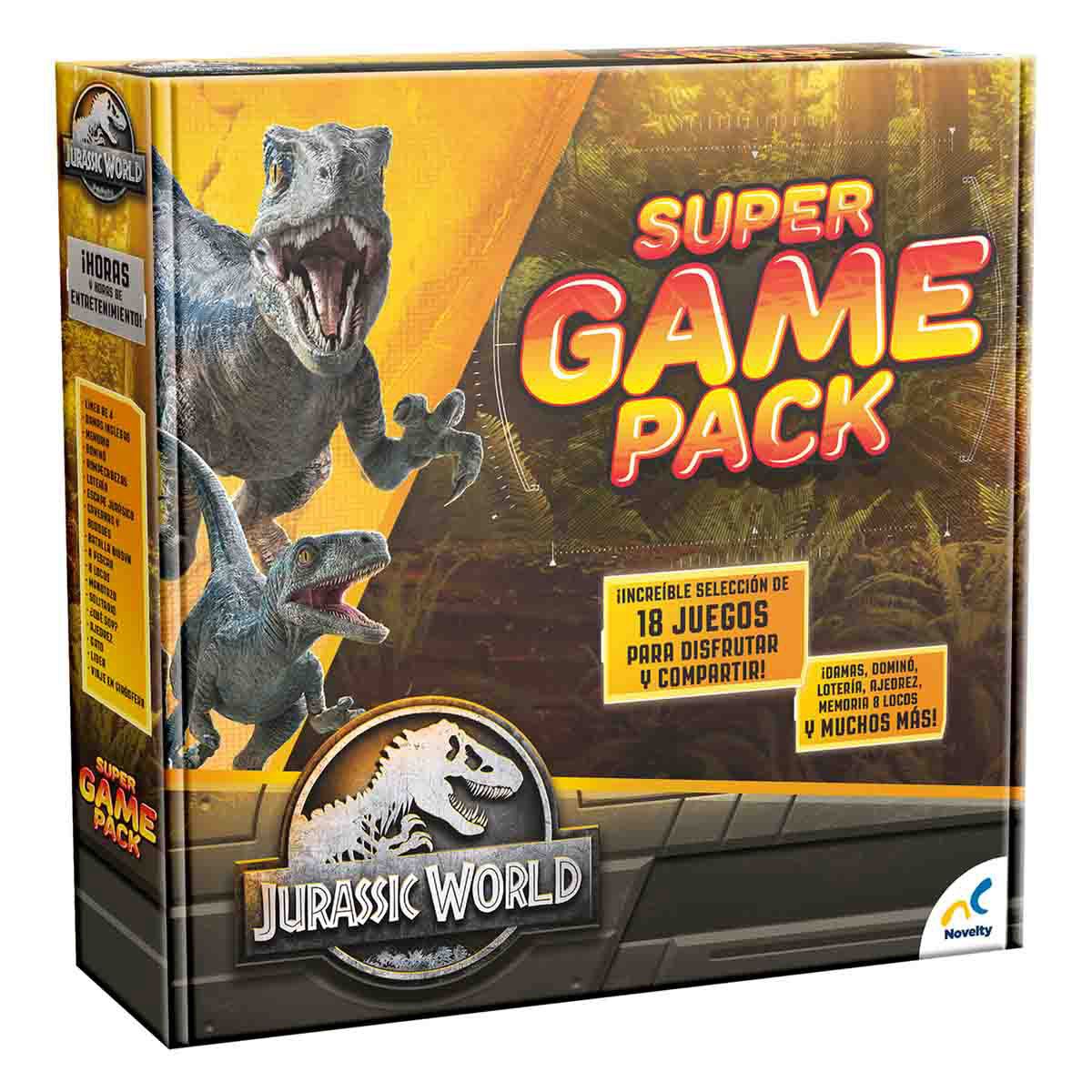 Súper Pack de Juegos Jurassic World