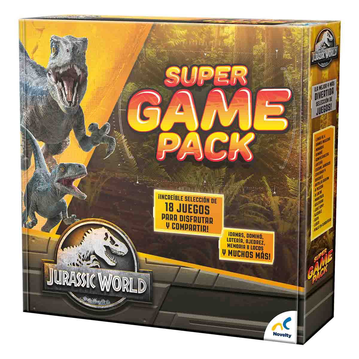 Súper Pack de Juegos Jurassic World